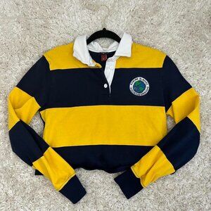 SOLD Rowing Blazers Striped Crop Top